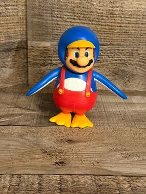 Jakks Pacific World of Nintendo Penguin Mario Figure - 4 Inches